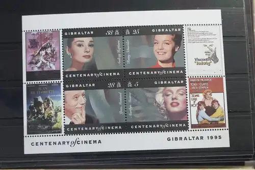 Gibraltar Block 24 mit 741-744 postfrisch #VN717