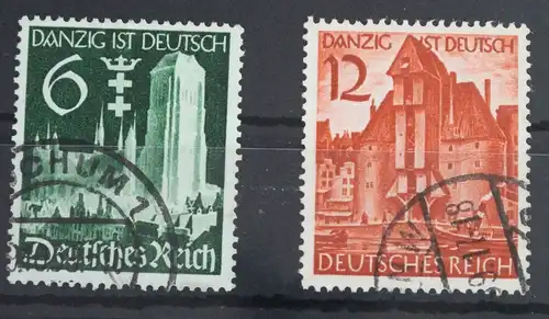 Deutsches Reich 714-715 gestempelt #VM149