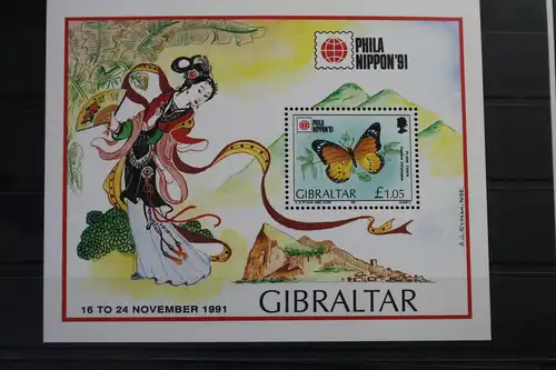 Gibraltar Block 16 mit 632 postfrisch #VN727