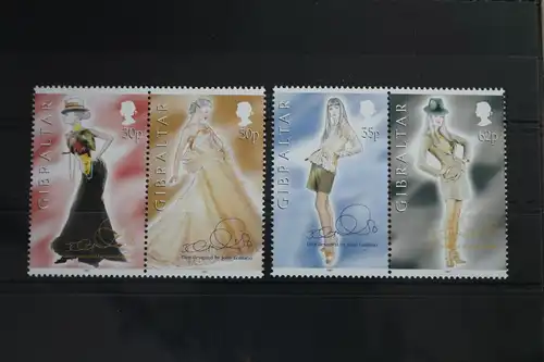 Gibraltar 803-806 postfrisch als 2 Paare #VN851