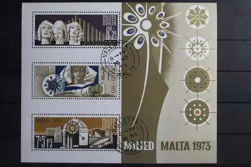 Malta Block 3 mit 478-480 postfrisch #VO124