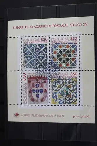 Portugal Block 33 mit 1528, 1535, 1539, 1548 gestempelt #VO307