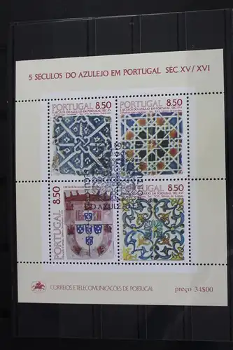 Portugal Block 33 mit 1528, 1535, 1539, 1548 gestempelt #VO306
