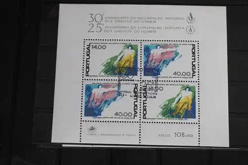 Portugal Block 24 mit 1422-1423 gestempelt #VO331