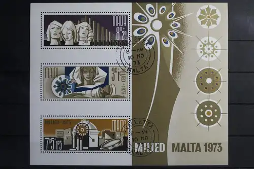 Malta Block 3 mit 478-480 postfrisch #VO127