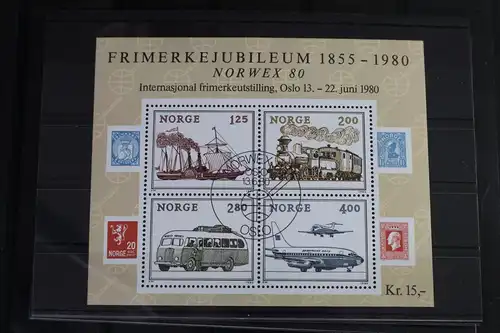 Norwegen Block 3 mit 817-820 gestempelt #VO420