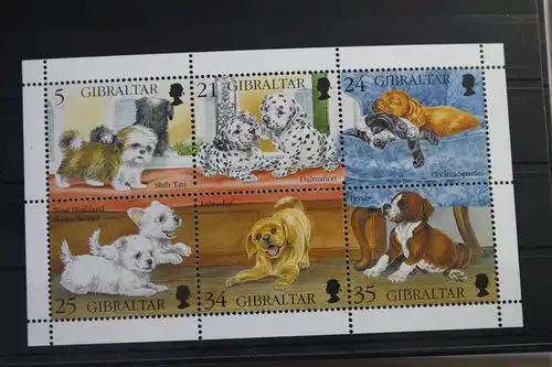 Gibraltar 749-754 postfrisch als Kleinbogen #VN732