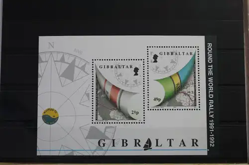 Gibraltar Block 17 mit 645 postfrisch #VN725