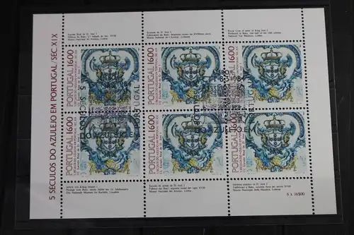 Portugal 1625 gestempelt als Kleinbogen #VO352