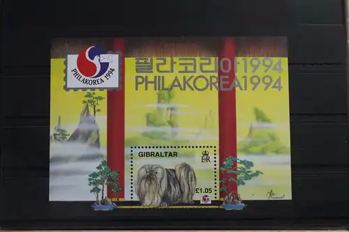 Gibraltar Block 20 mit 695 postfrisch #VN723