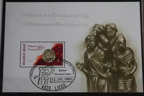 Belgien Block 50 mit 2042 gestempelt #VN498