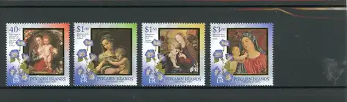 Pitcairn Inseln 647-50 postfrisch Weihanchten #IJ285
