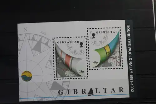 Gibraltar Block 17 mit 645 postfrisch #VN726