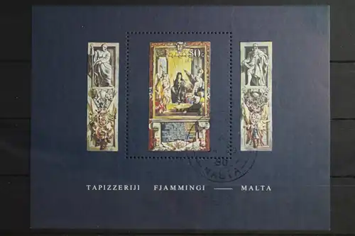Malta Block 6 mit 609 gestempelt #VO217