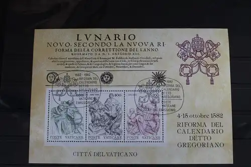 Vatikan Block 4 mit 811-813 gestempelt #VO245