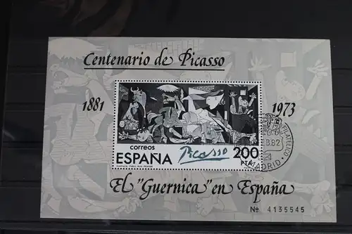 Spanien Block 23 mit 2520 gestempelt #VO255