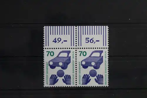 Berlin 453 postfrisch waagerechtes Paar vom Oberrand ungefaltet #VL933