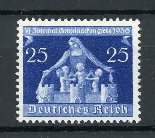 Deutsches Reich 620 II postfrisch geprüft Schlegel #JJ928