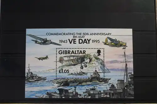 Gibraltar Block 21 mit 714 postfrisch #VN722