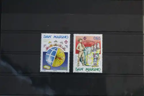 San Marino 2299-2300 postfrisch Europa Pfadfinder #VQ807