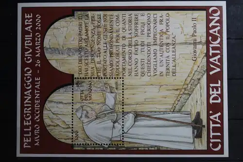 Vatikan Block 22 mit 1380 postfrisch #VQ059