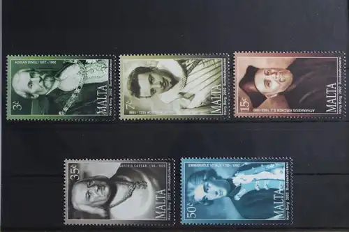 Malta 1243-1247 postfrisch Persönlichkeiten #VQ148