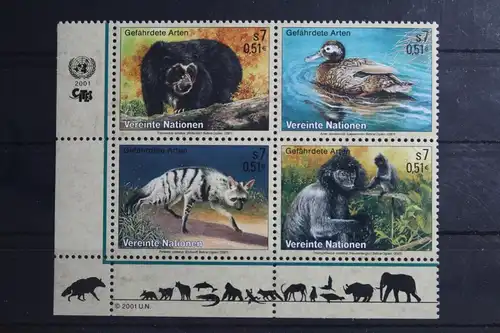 Vereinte Nationen Wien 327-330 postfrisch als Viererblock #VQ168