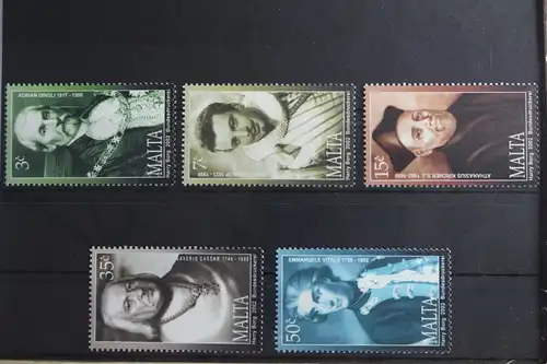 Malta 1243-1247 postfrisch Persönlichkeiten #VQ147