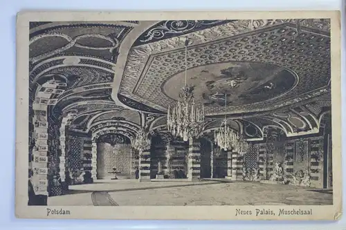 AK Potsdam Neues Palais, Muschelsaal #PJ336