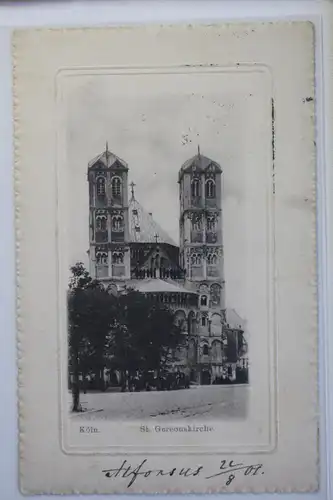 AK Köln am Rhein St. Gereonskirche 1901 #PJ399