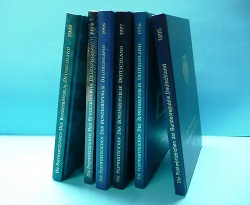 Bund Jahrbücher 1995-2000 komplett postfrisch #JB_BRD_03