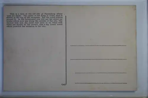 AK Nürnberg Stadtansicht #PJ402