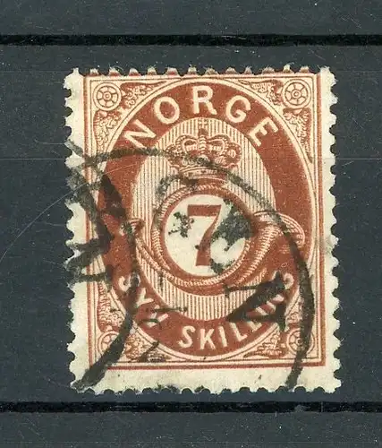 Norwegen 21 gestempelt #JK280