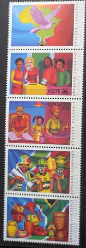 Südafrika 1553-1557 postfrisch als Fünferstreifen #VM604