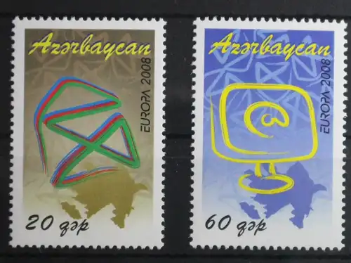 Aserbaidschan 715-716 postfrisch Europa Der Brief #VQ894