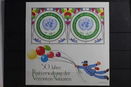 Vereinte Nationen Wien Block 15 mit 344-345 postfrisch #VQ625