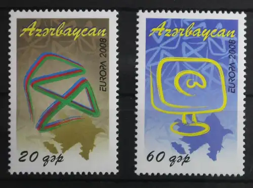 Aserbaidschan 715-716 postfrisch Europa Der Brief #VQ895