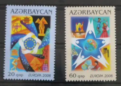 Aserbaidschan 638-639 postfrisch Europa #VP640