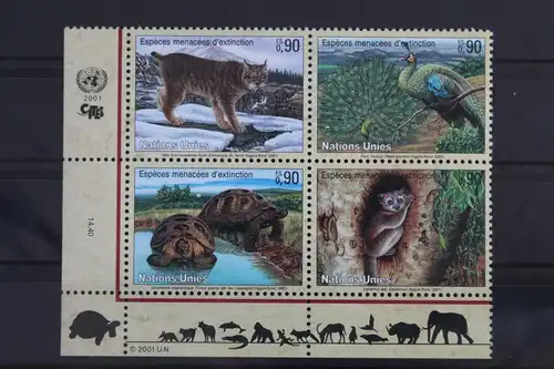 Vereinte Nationen Genf 409-412 postfrisch als Viererblock #VO520