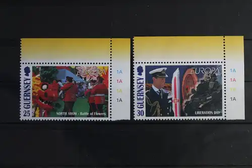 Großbritannien Guernsey 782-785 postfrisch Europa #VP860