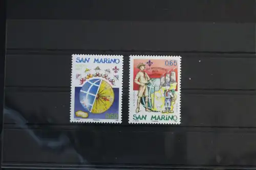 San Marino 2299-2300 postfrisch Europa Pfadfinder #VQ809