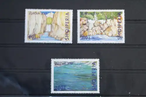 Albanien 2809-2811 postfrisch Europa Lebensspender Wasser #VQ816