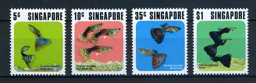Singapur 209-212 postfrisch Fische #JK332