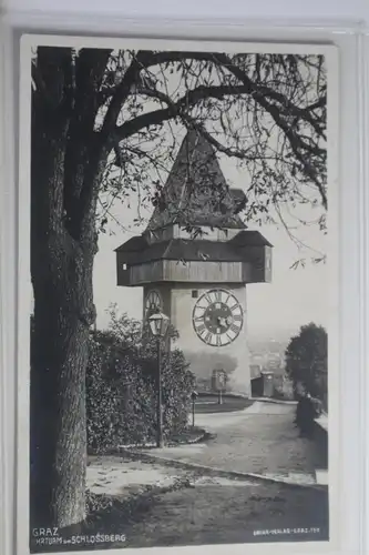 AK Graz Uhrturm am Schlossberg 1927 #PJ496