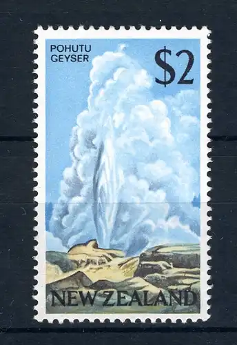 Neuseeland 497 postfrisch Geysir #JK364