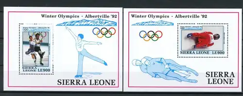 Sierra Leone Block 199-200 postfrisch Olympische Spiele #JK514