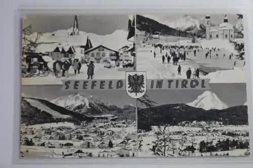 AK Seefeld in Tirol Mehrbildkarte - Schiparadies #PJ530