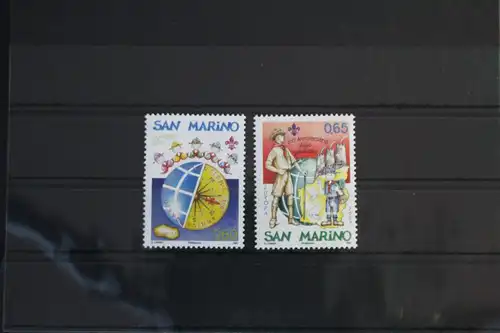 San Marino 2299-2300 postfrisch Europa Pfadfinder #VQ808