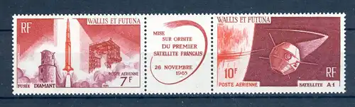 Wallis & Futuna 209-210 postfrisch Satelliten #JK399