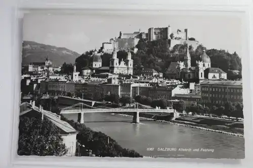 AK Salzburg Altstadt und Festung 1965 #PJ562